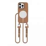 Tech-Protect MagNecklace MagSafe iPhone 16 Pro &Uuml;mbris - Brown