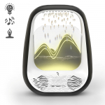 Wireless Sleep and Relaxation Speaker Reach Relaxing Rain black