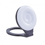 Magnetinis telefono stovas su &scaron;viesa suderinamas su MagSafe L8 juodas