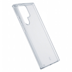 Cellularline Clear Strong &uuml;mbris seadmele Samsung Galaxy S23 Ultra, integreeritud antibakteriaalse koostisega, l&auml;bipaistev