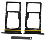 Samsung A175 A17 4G / A176 A17 5G SIM-kaardi hoidik Must originaal (hoolduspackett)
