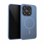 Crong Hybrid Matte Magnetic MagSafe &uuml;mbris seadmele Xiaomi 17, sinine