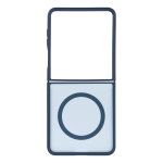 Case for Samsung Z Flip 8 4sF-S Acrylic compatible with MagSafe dark blue