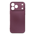 Case for iPhone 18 Pro Max / 17 Pro Max Metallic dark cherry