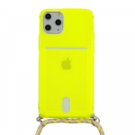 DIRŽELIS Fluo dėklas Iphone 12/12 Pro Žalias