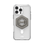 UAG Plyo Magsafe Case with Magnetic Ring Stand for iPhone 16 Pro Max - Titanium