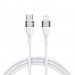 Wozinsky WSTCL1 Lightning / USB-C PD 27W kaabel 1 m - valge