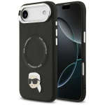 KARL LAGERFELD &uuml;mbris jaoks IPHONE 17 Air compatible with MagSafe KLHMP17MPSMLRKLK (PU Karl Pin) must