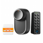 SwitchBot Ultra 3-in-1 nutikas lock koos Jaotur Mini Matter control panel and Keypad keypad