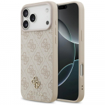Guess 4G Small 4G and Classic MagSafe &uuml;mbris jaoks iPhone 17 Pro Max - roosa