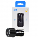 JML CC-106 Automobilinis įkroviklis PD+PD 36W 2xUSB-C