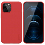 Nillkin Super Frosted Shield Pro &uuml;mbris seadmele Apple iPhone 12 Pro Max, punane