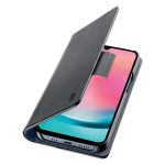 Cellularline Book Case kaanega &uuml;mbris seadmele Samsung Galaxy A25 5G, must