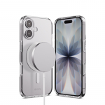 Crong Clear MAG Cover MagSafe &uuml;mbris seadmele iPhone 17, l&auml;bipaistev
