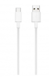 USB kabelis ORG Huawei AP71 SuperCharge 5A type-C baltas (1M)