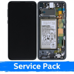 LCD ekraan &uuml;hilduv Samsung G970 S10e raamiga / Prism Black / (Service Pack) +AKUGA