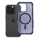 &Uuml;mbris iPhone 16 Pro Forcell F-Protect BumperX Premium MagSafe-ga &uuml;hilduv tumesinine