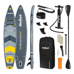 REBEL ACTIVE PRO Touring SUP-laua komplekt, 381 x 81 x 15 cm