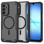 Tech-Protect Rugged Shield MagSafe &uuml;mbris mudelitele Samsung Galaxy A17 / A18 / A26 4G / 5G, mattmust