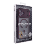 X-ONE Dropguard 2S compatible with MagSafe for iPhone 18 Pro Max / 17 Pro Max dark cherry