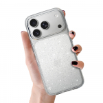 Crystal Glitter &Uuml;mbris jaoks Iphone 17 Pro H&otilde;bedane