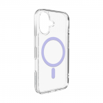 Puro Lite Mag TPU+PC &Uuml;mbris Compatible with MagSafe jaoks iPhone 17 - L&auml;bipaistev with Roosa Ring