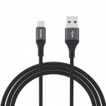 Dudao L3ST USB-A - USB-C 5A Kaabel 1.2m Braided - must