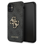 Guess GUHCN614GMGGR iPhone 11 6,1"/ Xr pilkas/pilkas hardcase 4G Big Metal Logo