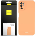 Spacecase silikoninis dėklas Poco M3 Pro/Note 10 5G oranžinis