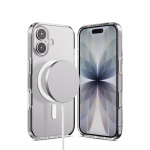 Crong Clear MAG Pro MagSafe &uuml;mbris seadmele iPhone 16, l&auml;bipaistev