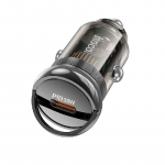 Įkroviklis automobilinis Hoco Z53 30W (USB-C) juodas