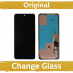 LCD ekranas suderinamas su Google Pixel 8 juodas su rėmeliu (Atnaujintas: Kinija)