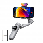 AOCHUAN X Pro stabilisaator RGB valgustusega (hall)
