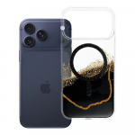 &Uuml;mbris iPhone 17 Pro Max / 18 Pro Max (madal kaamera serv) Golden &uuml;hildub MagSafe-ga must