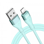 BWOO Cable USB - Lightning 1m 3A Minimalist Silicone Valge X280L