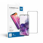 Apsauginis stiklas Blue Star - SAMSUNG Galaxy S20 pilnas pavir&scaron;ius (pilnas klijavimas/draugi&scaron;kas dėklui) - juodas Apsauginis stiklas Blue Star