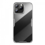 Nillkin Nature Pro &Uuml;mbris jaoks iPhone 16 Pro - l&auml;bipaistev and valge