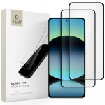Tech-Protect Glass Fit +2-Pack Karastatud klaas jaoks Xiaomi Redmi Note 14 4G / 5G - must