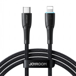 Joyroom Starry Series SA32-CL3 30W USB-C / Lightning kaabel 1m - must