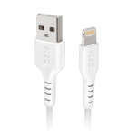 SBS TECABLEUSBIP589W USB-A - Lightning Kaabel - valge