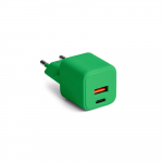 COLORUM wall laadija USB-A + USB-C PD 30W CLS30-AC-04 xGreen