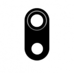 Xiaomi Redmi 8A kameros stikliukas juodas ORG