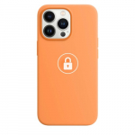 Dėklas "Silicone Case v2" skirtas iPhone 13 Pro / Marigold / su įpakavimu