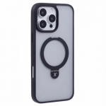 Dėklas X-Level "Pithy Stone II" Apple iPhone 16 Pro juodas