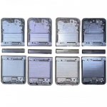 Keskmise raami korpus jaoks Samsung F721 Z Flip4 (Blue)