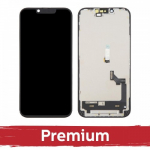 LCD ekranas suderinamas su iPhone 16e juodas (SOFT OLED / Stable / Premium) /*Removable IC*/