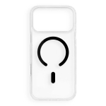 Case for iPhone 18 Pro Max / 17 Pro Max Drop Glue Colorful Ring Mag Cover compatible with MagSafe black
