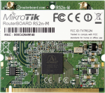 RouterBOARD R52Nm kahesageduslik mini PCI Wi-Fi kaart, 802.11a/b/g/n, 23 dBm, MMCX