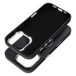 Case for iPhone 18 Pro Max / 17 Pro Max Frame Mag Cover compatible with MagSafe black