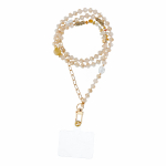 STONE Phone lanyard, Phone pendant / cord length 82cm (41cm in the loop) / on neck - oranž